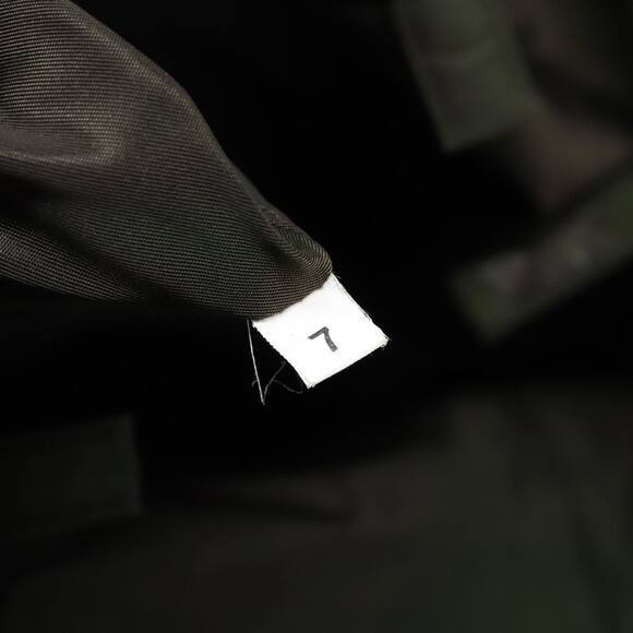 PRADA Hand Bag Nylon Green Clear Silver - Picture 11 of 16